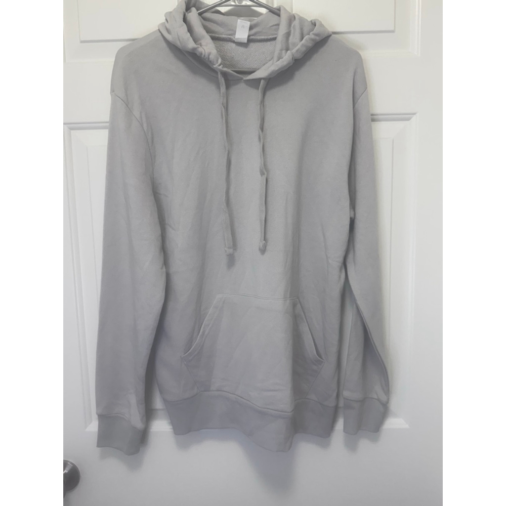 Men’s Alternative Apparel Gray Pullover Hoodie M